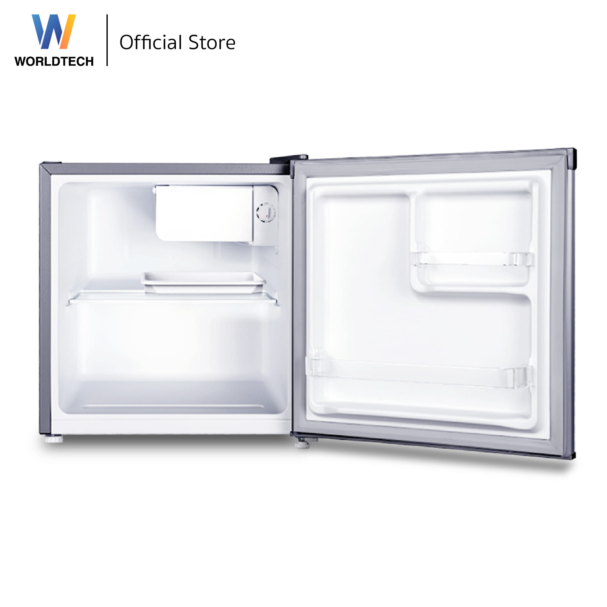 ตู้เย็น มินิบาร์ WORLDTECH รุ่น WT-MB48 ขนาด  1.7 คิว ความจุ 46 ลิตร สีเทา_2
